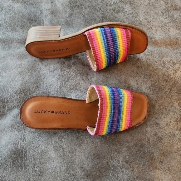 Lucky Brand Frijana Sandal Heel - Picture 2 of 7